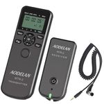 AODELAN Wireless Timer Remote Control for Nikon, Intervalometer Remote Release for Nikon Z9, D3, D4, D4s, D5, D6, D800, D850, D800E, D810, D810A, D700, D500, D300, D200, F6, F100, F5, F90X, F90, N90s