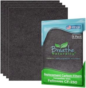 AfterMarket Fellowes CF-230 Carbon Filter 4-Pack for The Fellowes AP-230PH Air Purifier (9372001) by Breathe Naturally