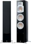 Yamaha NS-555 Floorstanding Speaker with 3-Way, 4-Speaker Bass Reflex System, Black (Each)