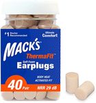 Mack’s ThermaFit Soft Foam Earplugs