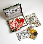 Flower Prints: Letter Writing Set (English, Spanish, French and German Edition)