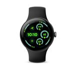 Google Pixel Watch 3 (45mm) - Android Smartwatch with Heart Rate Tracking, Advanced Running from Fitbit, Fitness Insights, 24-Hour Battery - Matte Black Aluminum Case - Obsidian Band - Wi-Fi