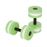 Water Weights For Pool Exercise Set | Water Aerobic Exercise Foam Dumbbell,Portable Pool Aqua Fitness Barbells Hand Bar Equipment For Weight Loss