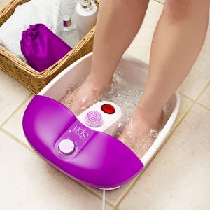 Sensio Spa Foot Massager – White/Purple, Relaxing Vibration