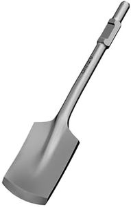 1-3/16''(30mm) HEX Clay Spade Bit, 4-1/2" x 17" Heavy-Duty Steel Shovel Bit