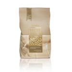 Italwax White Chocolate Hard Wax Beads – 1Kg (2.2 lbs) – Strip-Free, Vanilla aroma Hair Removal Wax, Gentle on All Skin Types, Ideal for Bikini Line & Underarms, Professional & Home Use