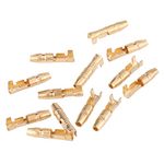 VGEBY 40Pcs 3.5mm Brass Male Female Bullet Terminals Wire Connector with Insulation Covers for Car Truck Motorcycle