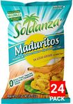 Soldanza Maduritos Plantain Chips, 2.5 Ounce (Pack of 24) 100% Natural Ripe Plantain Chips, No Cholesterol, No Trans Fats, No Additives, Natural Healthy Snack