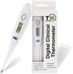 Temperature Thermometer for Adults Kids and Children - Fast and Accurate Medical Thermometer - Easy to Use Body and Oral Thermometer with Fever Alarm Child Thermometer