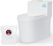 Simple Project Macerating Toilets System Kit, One Piece Upflow Toilet System | Upflush Toilet For Basement With 600w Macerator Pump Connect Sink, Bathroom, Laundry