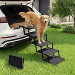 Oiilores Foldable Dog Stairs for La