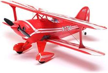 E-flite RC Airplane UMX Pitts S-1S BNF Basic (Transmitter, Battery and Charger Not Included) with AS3X and Safe Select, EFLU15250 Red