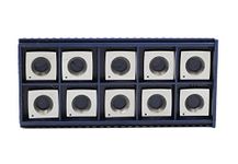 YUFUTOL Square Carbide Inserts 15mm Woodworking Carbide Cutters Insert(15X15X2.5mm) 6" Radius Edges Fits Titan Spiral Shear Heads, Pack of 10