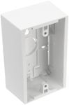 Leviton 42777-1WA Surface Mount Backbox, Single Gang, White