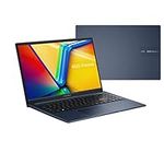 ASUS Vivobook 15 Laptop, 15.6” FHD (1920 x 1080) Display, Intel Core i7-1355U CPU, Intel Iris Xᵉ Graphics, 16GB RAM, 1TB SSD, Windows 11 Home, Quiet Blue, X1504VA-AS71-CA