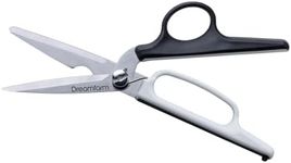 Dreamfarm Bishears 2-In-1 Kitchen Scissors that Flip to Become Powerful Shears - Black/White