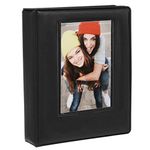 Zink 2x3 Photo Album 64-Pocket Mini Photo Album w/Transparent Window Cover for 2”x3” ZINK Zero Ink Photo Paper Compatible with Kodak, Lifeprint, Polaroid, HP, Canon, Fujifilm 2x3" Photos