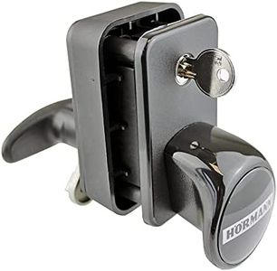 Hörmann 4015100 - Poignée de porte avec serrure PZ pour porte de garage sectionnelle