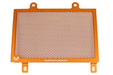 Motofusion Aluminium Radiator Grille Guard Protective Cover for KTM RC 125 200 390 (Orange)