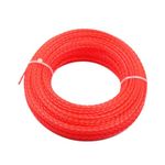 Trimmer string49-16-2713 trimmer line for MilwaukeeTrimmer 2725-20 0.095” Trimmer line for Milwaukee Weed Eater String Twisted shape-red