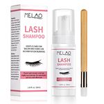 Eyelash Extension Cleanser Eyelid Foaming Cleanser Lash Foam Shampoo for Extensions, Oil, Paraben & Sulfate Free,100% Safe for Natural Lashes, Non-Irritating, Perfect for Professional Salon 1.69 fl.oz