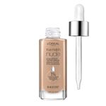 L’Oréal Paris True Match Nude Hyaluronic Tinted Serum, 1% Hyaluronic Acid, Instantly Evens, Brightens, and Hydrates Skin, Light Coverage, Suitable for Sensitive Skin, 30 ml, Shade: 3-4, Light-Medium