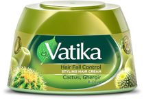 Vatika DABUR Naturals Hair Fall Control Styling Hair Cream Olive Cactus Heena, 140ml