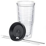 Modwnfy Clear Insulated Tumbler 24 