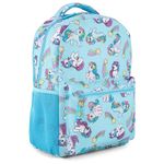 My Little Pony Classic Backpack - Featuring Twilight Sparkle, Rainbow Dash, and More - Officially Licensed MLP Kids School Bag, Light Blue, Classic