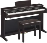 Yamaha Arius, Console Digital Weighted 88-Key Graded Hammer 3 Action, CFX Concert Grand Piano Sound, Includes Bench, Dark Rosewood (YDP165R)