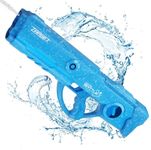 HCN Electric Water Gun Ultra-Large Water Blaster 920ML for Adults/Kids | Automatic Water Absorption, 110 Shots, Ideal for Pool & Beach Fun, (Multicolor)(Style 8)