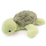 OUKEYI 12" Weighted Plush Cute Turtle Stuffed Animals, Soft Sea Turtle Plush Toy Tortoise Plushies Pillow - Present for Kids, Babies, Toddlers