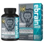 IRON KINGDOM ebrain Premium Nootropic. Increases Motivation and Focus, Alpha-GPC, Bacopa