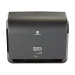 Pacific Blue Ultra 9” Mini Automatic Paper Towel Dispenser by GP PRO (Georgia-Pacific), Black, 54518, 14.1” W x 6.5” D x 11.1” H - New Version