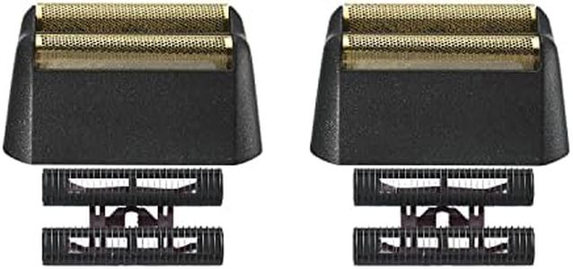 Lámina de repuesto para afeitadora compatible con Wahl Shaver Foil 7031-100, 7043-100 cabezales de repuesto,negro paquete de 2