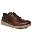 Buckaroo Wooler FullGrain Natural Leather Tan Casual Shoes for Mens: Size UK 9