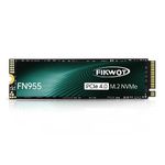 Fikwot NVMe 1TB SSD M.2 2280 PCIe Gen4 Up to 7300MB/s Gamming SSD TLC Internal Solid State Drive HMB and SLC Cache, Compatible with PS5 Laptops and Desktops, Graphite Heatsink(FN955)