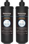 Waterdrop RF10 Replacement Filter Cartridge for 10UA/10UB Under Sink Water Filter, Reduces PFAS, PFOA/PFOS, Lead, Chlorine, Bad Taste & Odor, NSF/ANSI 42 Certified, 8K Gallons High Capacity, 2 PACK