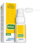 NAVEH PHARMA Otic Guard Natural Ear Spray 3 in 1 Herbal-Oil Blend for Ear Infections & Pain, Itchy Ears Ear Wax Removal Kit Softener for Clogged Ear Relief and Swimmer’s Ear (15 ml)