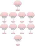 KICHKER Pink Duvet Clips Set Duvet Pins, Duvet Cover Clips Duvet Insert Holder for Quilt, Cushions, Curtains, 10 Pcs (Pink)