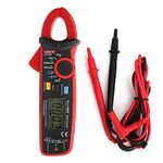 Clamp Meter, UT211B Portable Mini High Accuracy Clamp Meter Multimeter Test Leads Backlight LCD Display, Support for VFC NCV True RMS