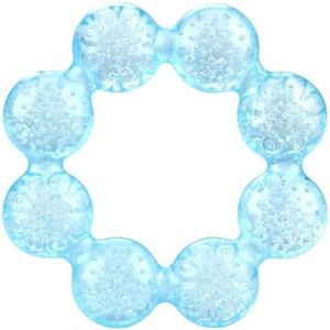 Nuby Pur Ice Bite Soother Ring Teether, Blue