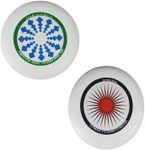 2pcs Discs Classic Competitive Frisbee Dodge Competition-Level Soft Frisbee Outdoor Sports Fitness Exercise Frisbee (175g Plus)