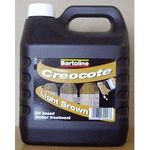 Bartoline Creocote Oil Based Wood Treatment - Light 4L