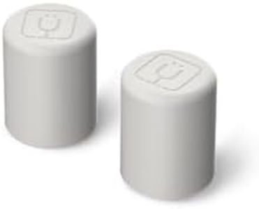 BrüMate Magnetic Straw Caps | Silicone Straw Topper 2-pack | Dust & Dirt Resistant | Compatible with All Era and Resa Tumblers (Dune)