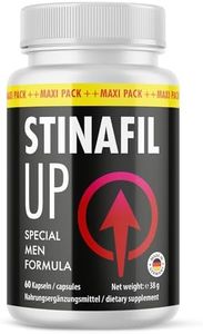 Stinafil Up Capsules pour l'énergie sexuelle maximale – Puissance Extrême pour Hommes – 60 capsules - 1x