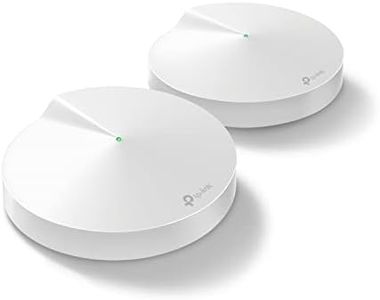 TP-Link Deco Mesh WiFi System(Deco M5) –Up to 3,800 sq. ft. Whole Home Coverage and 60+ Devices, WiFi Router/Extender Replacement, Parental Controls, 2-pack