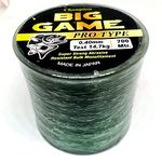 Coral-BigGame Dia 0.40mm Length 600Meter Colour Green Monofilament Fishing Line (Pack of 1)