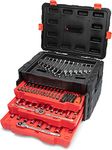 Crescent 229 Piece 1/4", 3/8", 1/2" Mechanics Hand Tool Set with 3 Drawer Storage Case | CTK229C