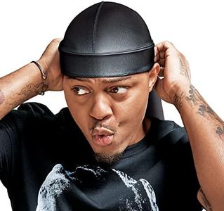 RED by Kiss Bow Wow X Power Wave Extreme Shine Silky Durag for Men Waves Silky Doo Rag (Charcoal Gray)